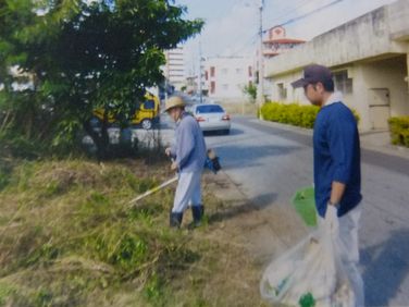 清掃活動✿クリーンin沖縄✿比屋根✿