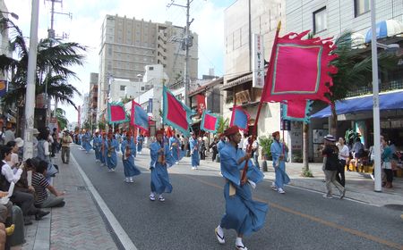 琉球王朝絵巻行列✿首里城祭✿国際通り