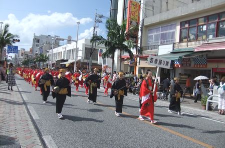 琉球王朝絵巻行列✿首里城祭✿国際通り