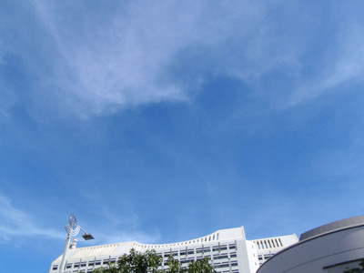 ７月最後の空