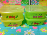 ✿いちごタッパー＆さくらんぼタッパー♪✿