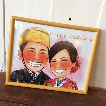 新郎新婦へ♪沖縄伝統衣装・琉装
