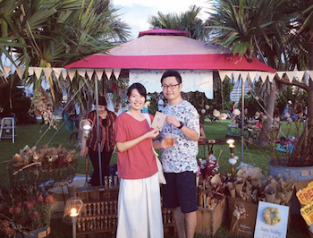 OKINAWA NIGHT FLEA に出店してきました〜♪