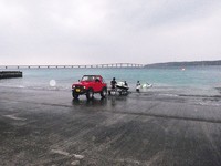 朝も早から・・