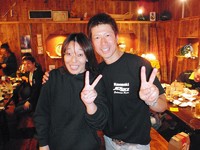 チャンピオンと記念撮影