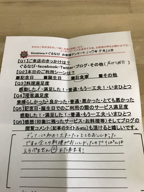 天使の髪の毛 カッペリーニ Kimishima キミシマ は豊見城市豊崎にあります看板のない料理屋 誕生日 記念日専門レストランです ディナー ランチを素敵に演出 カフェレストランkimishimaキミシマ