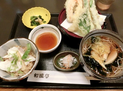 和風亭の季節限定「春の彩り」や他の料理