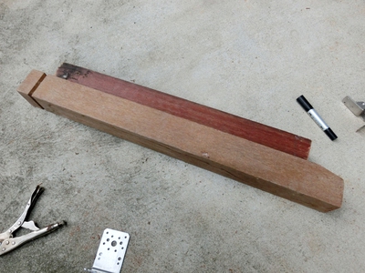 ガーデンドア作り（腹ごなしのＤＩＹ）
