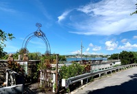 浜辺の茶屋でモーニング♪