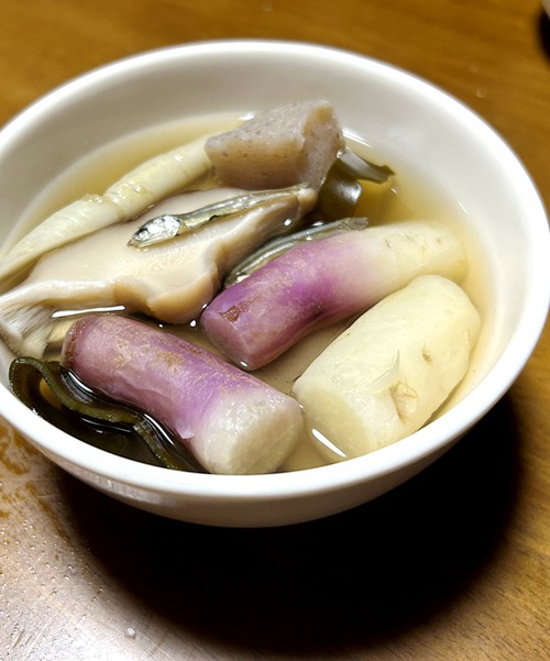 妻が作る朝ごはん（少し変わった野菜）