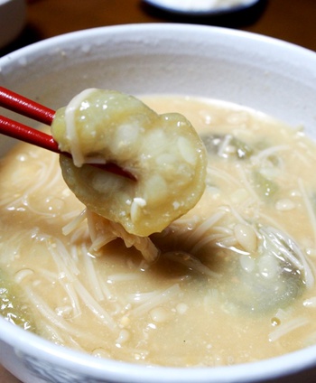 妻が作る朝ごはん（汁物・煮物など）