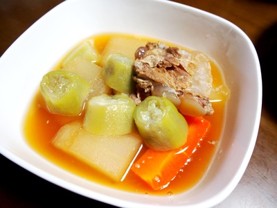 妻が作る朝ごはん（汁物・煮物など）