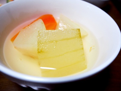 妻が作る朝ごはん（汁物・煮物など）