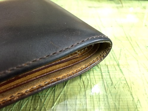 革の財布修理
