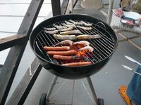 ご家族でバーベーキュー　楽しそう