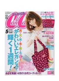 雑誌のCANCANの撮影です
