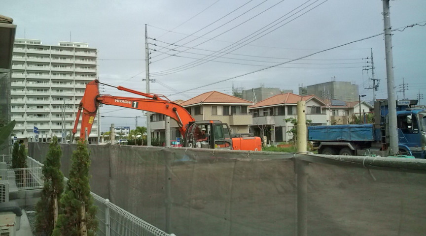 建設ラッシュ