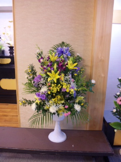 お供花・・・