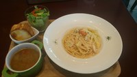サーモンクリームパスタ☆ 2012/04/02 16:49:08