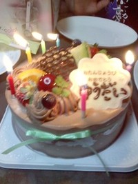 ハッピーバースデー♪ 2012/06/01 21:53:30