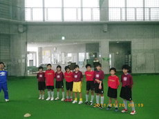 第2回　（おじー）と（わらばー）の6人制サッカー交流試合