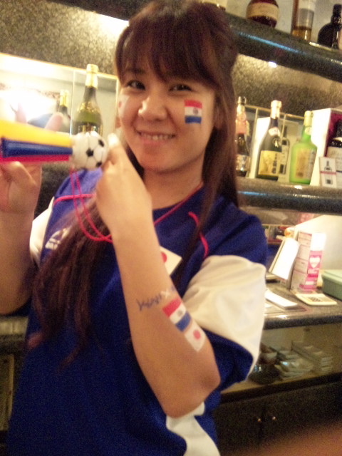 ｷﾘﾝｶｯﾌﾟ第3戦 サッカー日本×チェコ