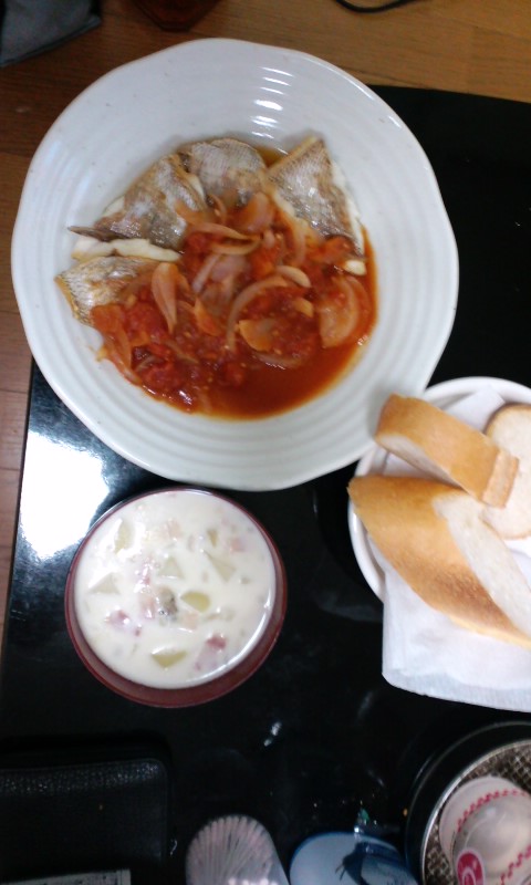 魚貝料理対決