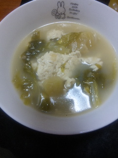今日の晩御飯…テレビ。