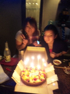 happy☆HAPPY BIRTHDAY！お土産と朝ごはん。