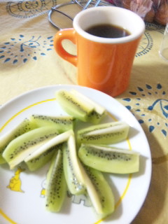 今日の おやつ&チャーム。