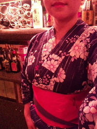 今年、初浴衣♪ 2011/06/18 20:52:54