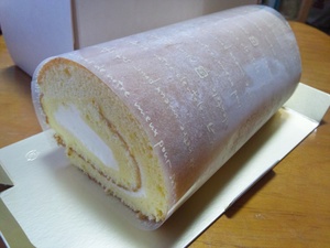 おいしいロールケーキ♪