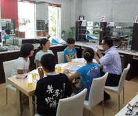 眼鏡工房レイめがね研究所　夏休みメガネ作り体験教室