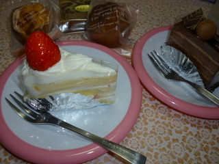 やっぱり苺のケーキ！
