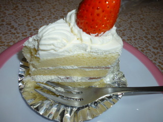 やっぱり苺のケーキ！