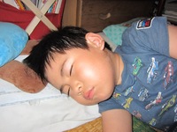 寝ている海坊 2010/06/22 22:59:13