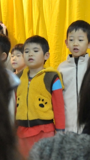幼稚園の活動発表会