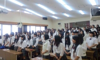 浦添商業高校講演会