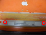 iBook G3 クラムシェルのHDD交換 2010/07/05 13:46:07