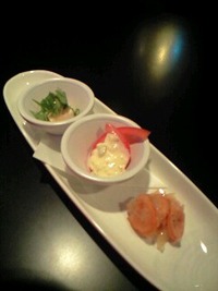 「１４日のお通し。」 2011/06/14 20:28:27