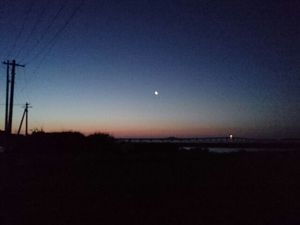 池間島の夕日