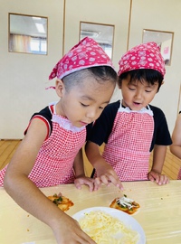 お野菜収穫＆ピザ作り～☆