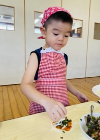 お野菜収穫＆ピザ作り～☆ 2024/07/11 12:05:04