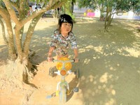園庭遊びでおままごと☆