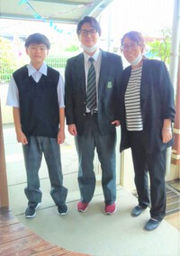 中学校入学式でした☆