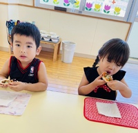 お野菜収穫＆ピザ作り～☆
