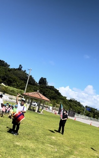 あまわりパーク夕涼み会のリハーサル！