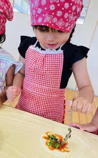 お野菜収穫＆ピザ作り～☆