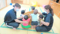 朝の様子＆英会話と園庭遊びです☆