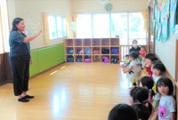 朝の様子＆英会話と園庭遊びです☆